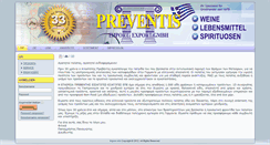 Desktop Screenshot of preventis.de